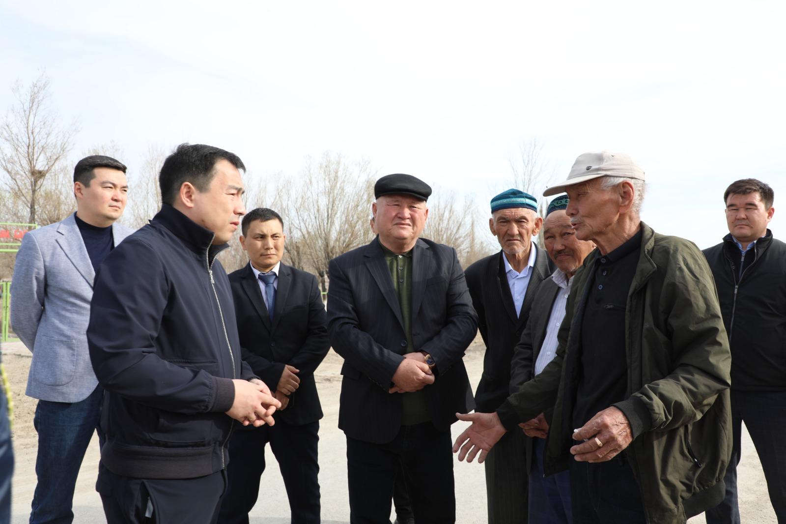 Аққыр ауылында көшелердің күрделі жөндеу жұмыстары басталды.