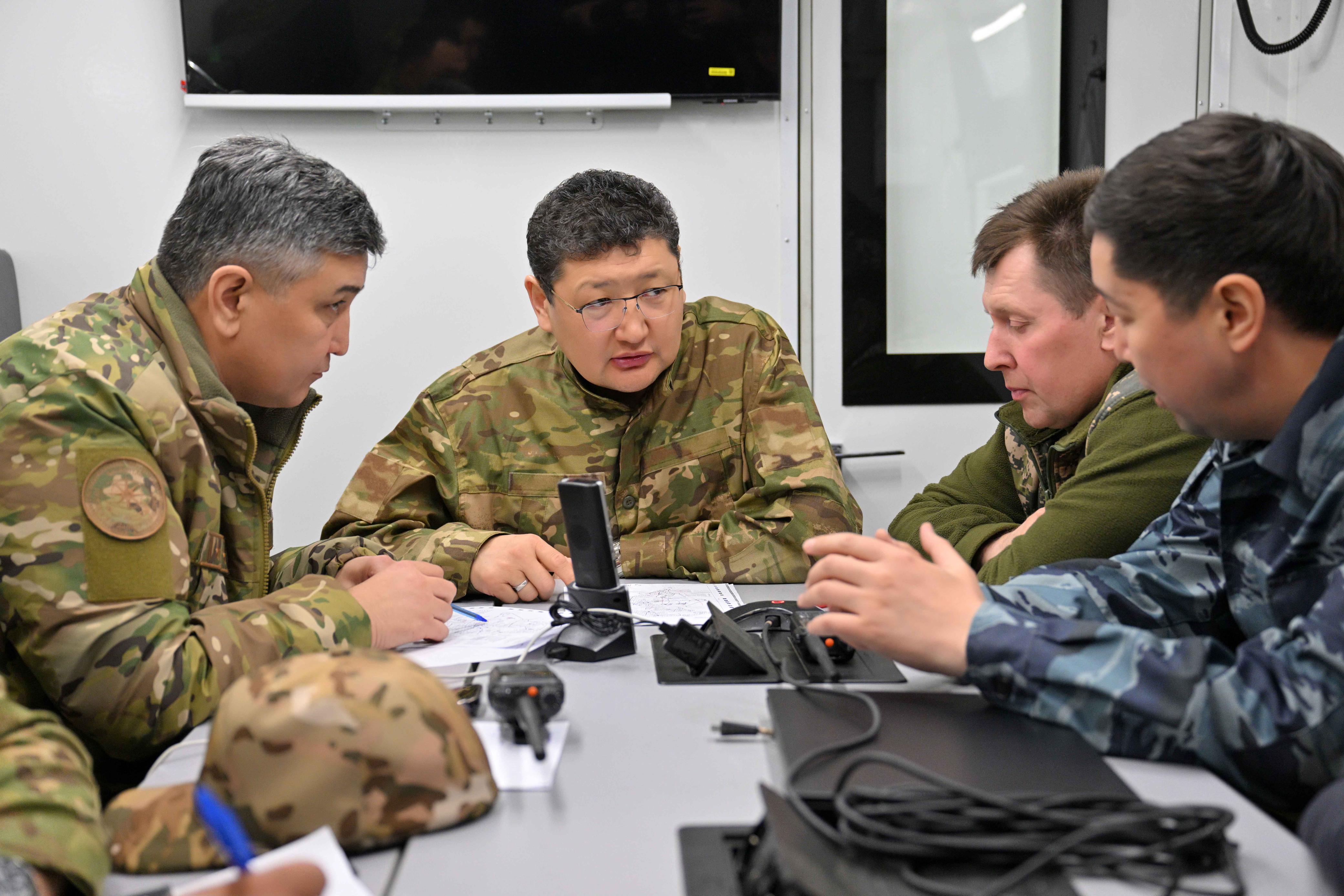 Бесқарағай ауданында өрт сөндіру жұмыстары жүргізіліп, жағдай бақылауға алынды