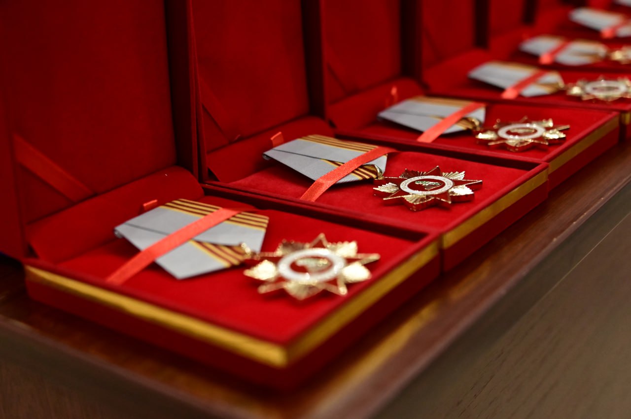 Астанада ҰОС қаза тапқан батырлардың туыстарына «Ерлігі мен борышына адалдығы үшін» медальдары табыс етілді