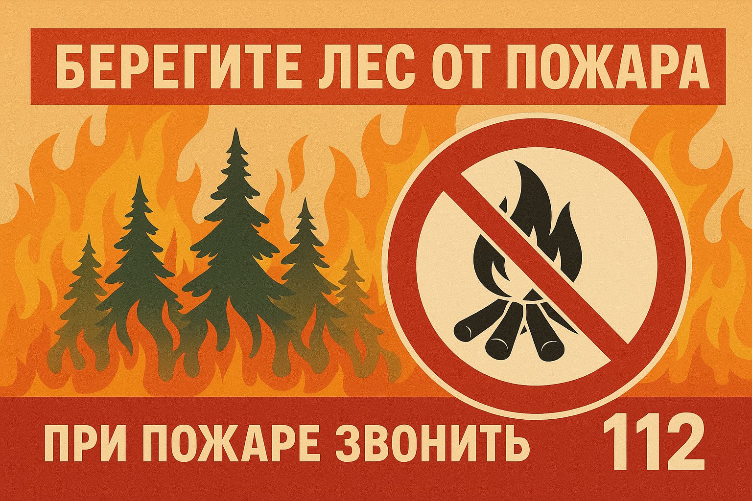 Табиғатты оттан сақтаңыз!