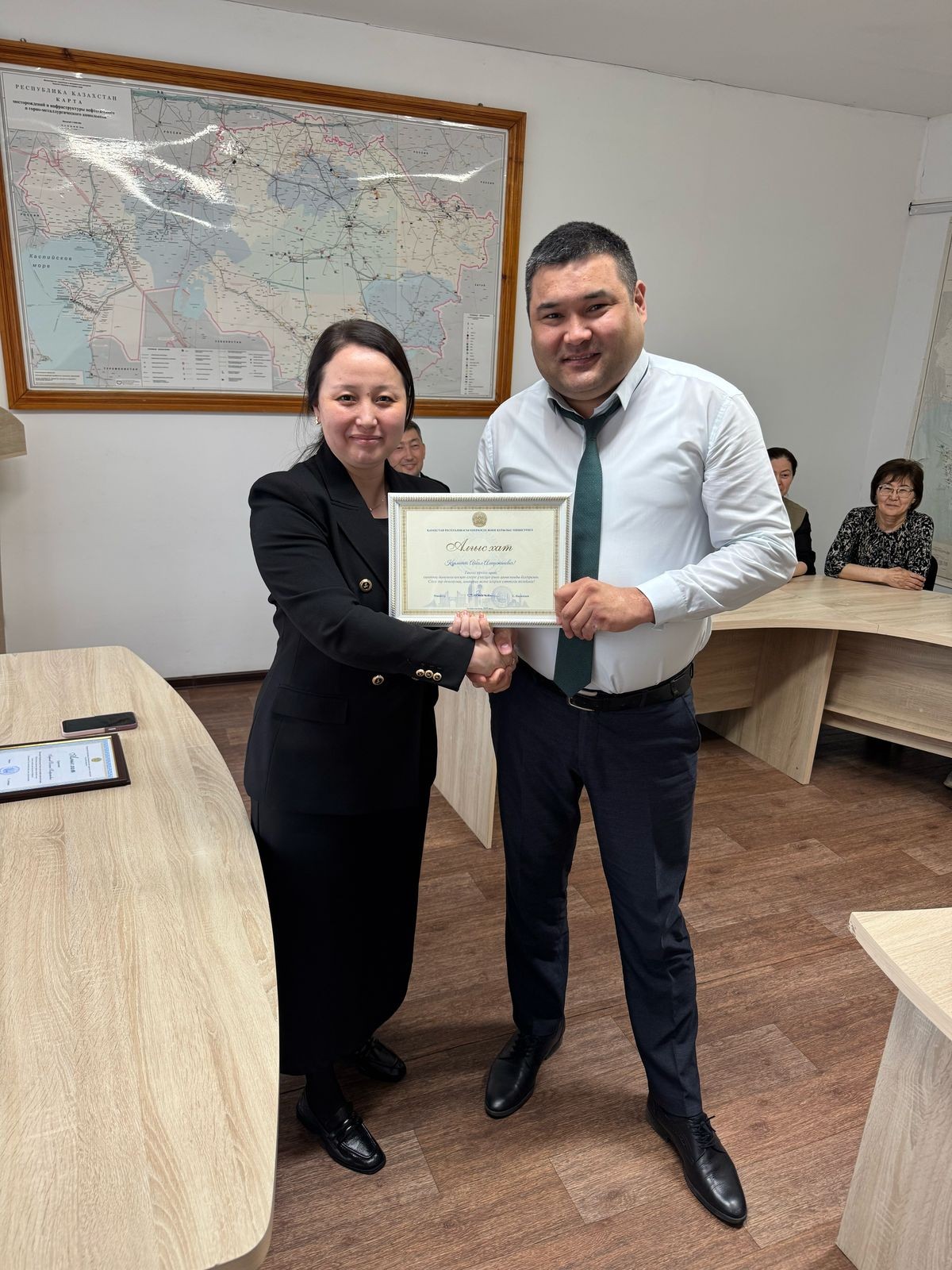 Ағымдағы жылдың 4 сәуірінде Геолог күні қарсаңында «Солтүстікқазжерқойнауы» ӨД қызметкерлері атап өтілді.