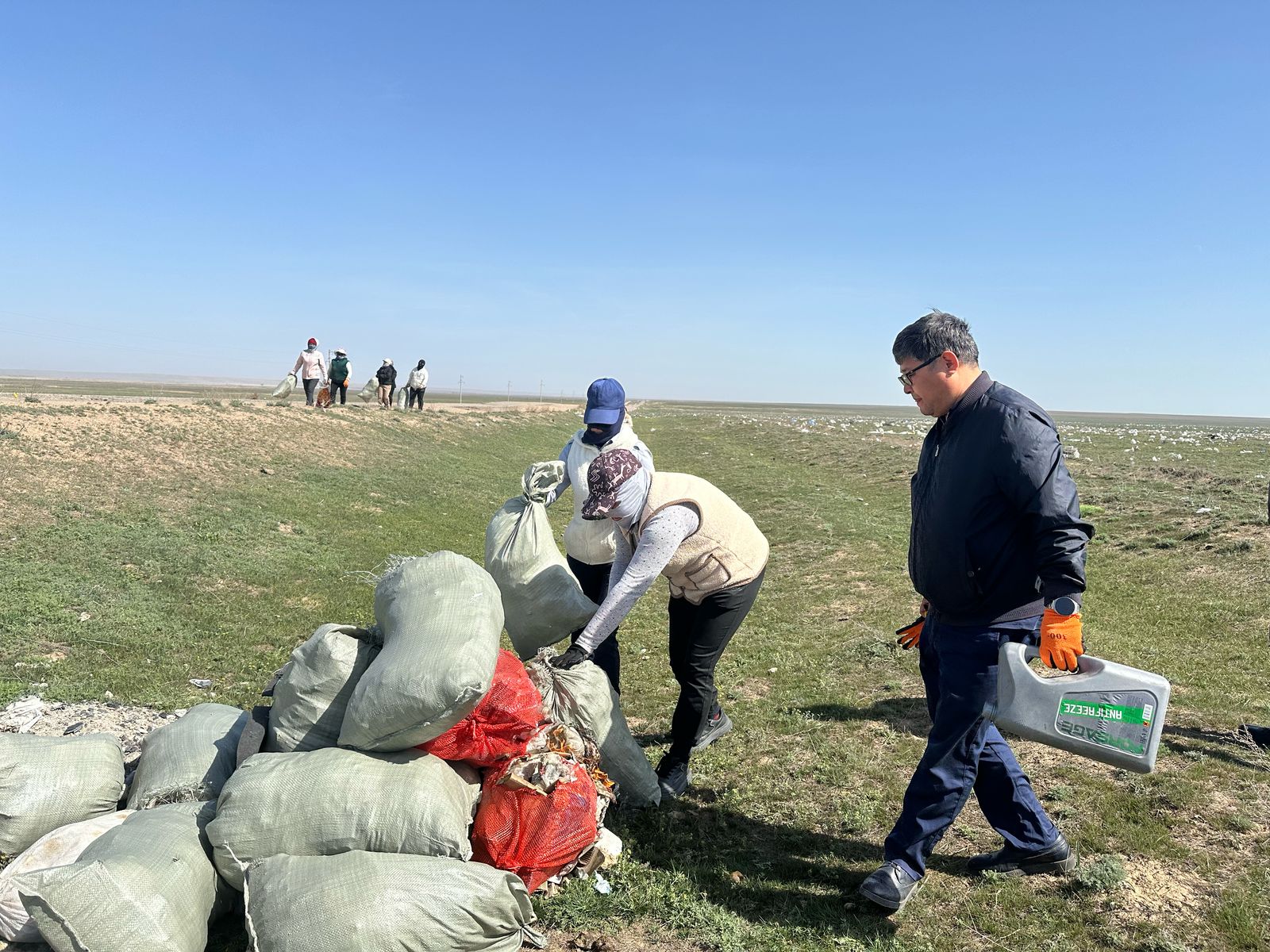 "Таза Қазақстан " акциясы аясындағы сенбілік