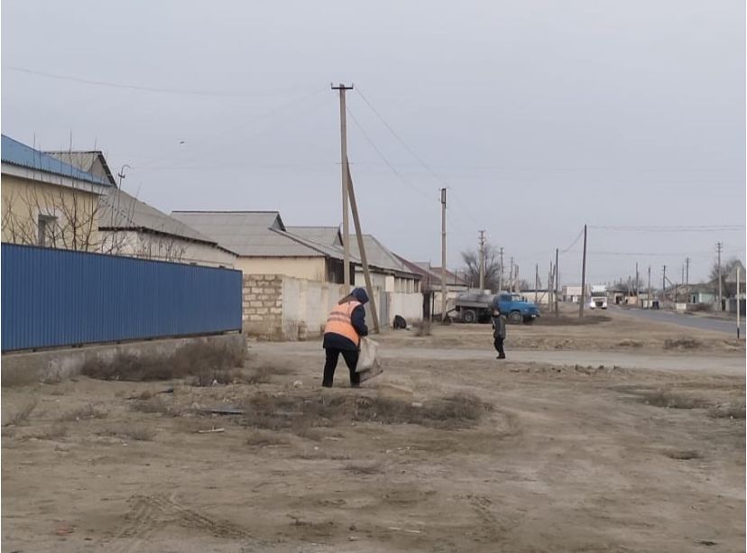 Тазалық жұмыстары жүргізілді  Дәулет ауылдық округінде тазалық жұмыстары жүргізілді. Бекітілген кестеге сәйкес қоқыстар күнделікті алынуда.