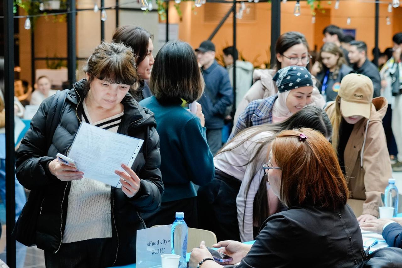 Елорданың Есіл ауданында бос жұмыс орындарына арналған жәрмеңке өтті