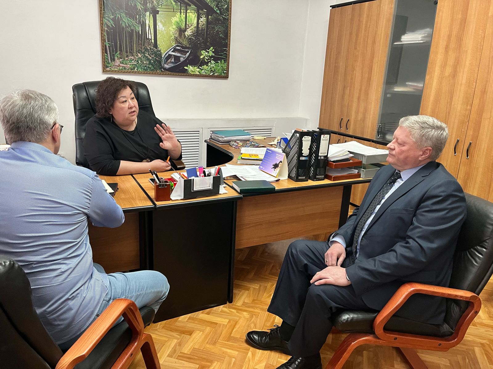 Павлодар облысы бойынша УПЧ өкілі ҰАТ қатысушыларымен бірлесіп Республикалық психикалық денсаулық ғылыми-практикалық орталығының филиалына барды