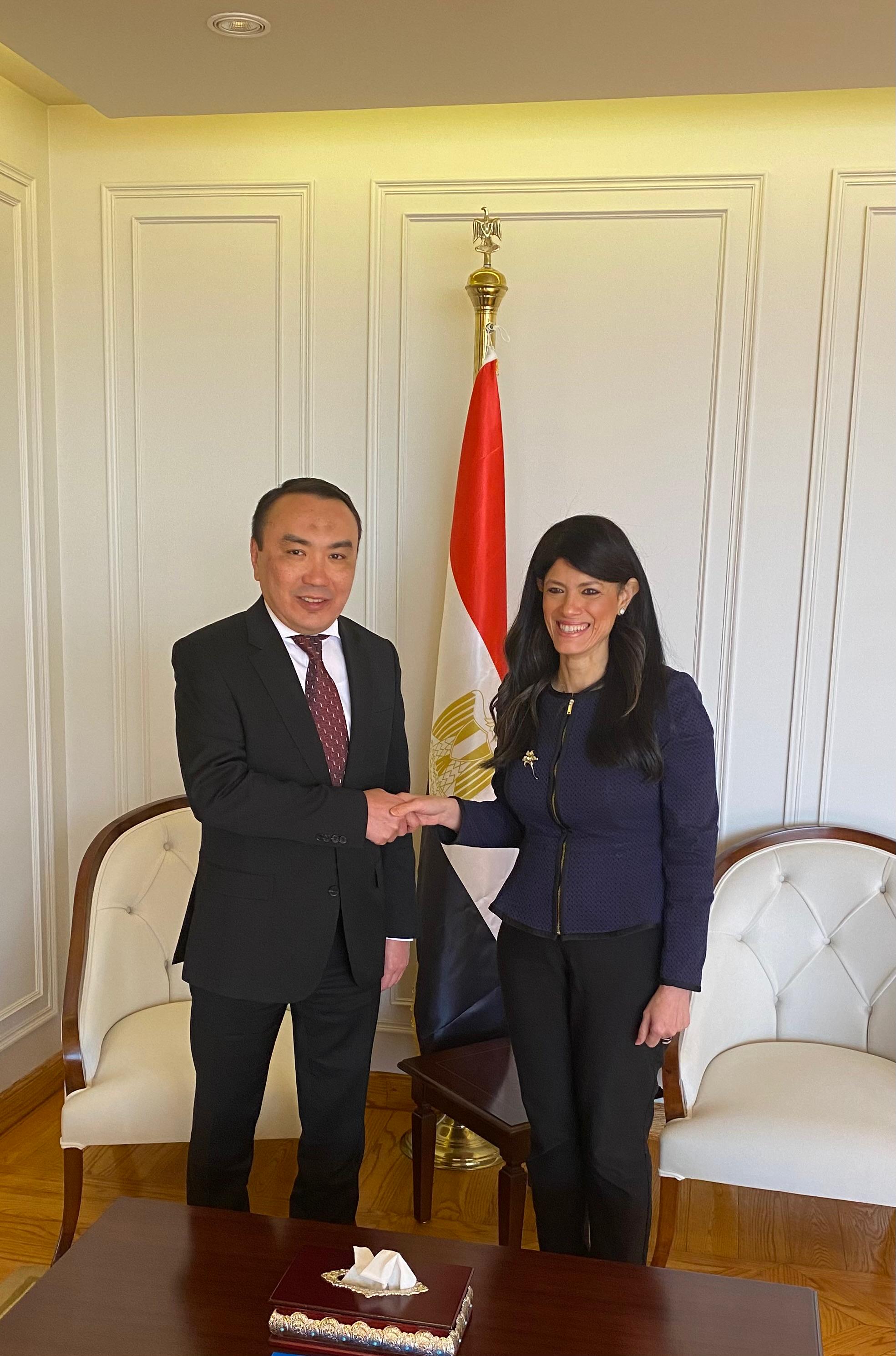 Kazakhstan and Egypt Discussed Mutual Cooperation and Upcoming Joint Events