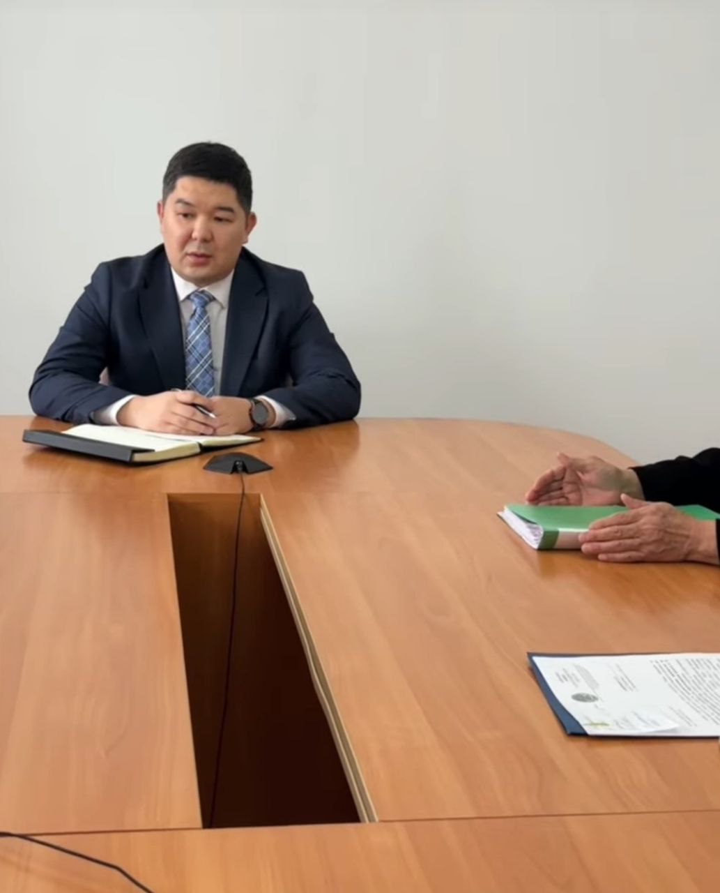 Қарағанды облысының Әділет департаментінің басшысы жеке қабылдау өткізді