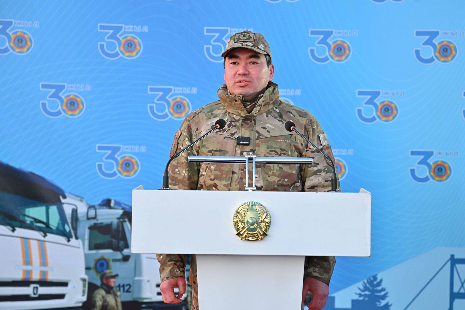 ТЖМ әскери қызметшілері төтенше жағдайларға ден қоюға арналған заманауи арнайы автомобильдер алды