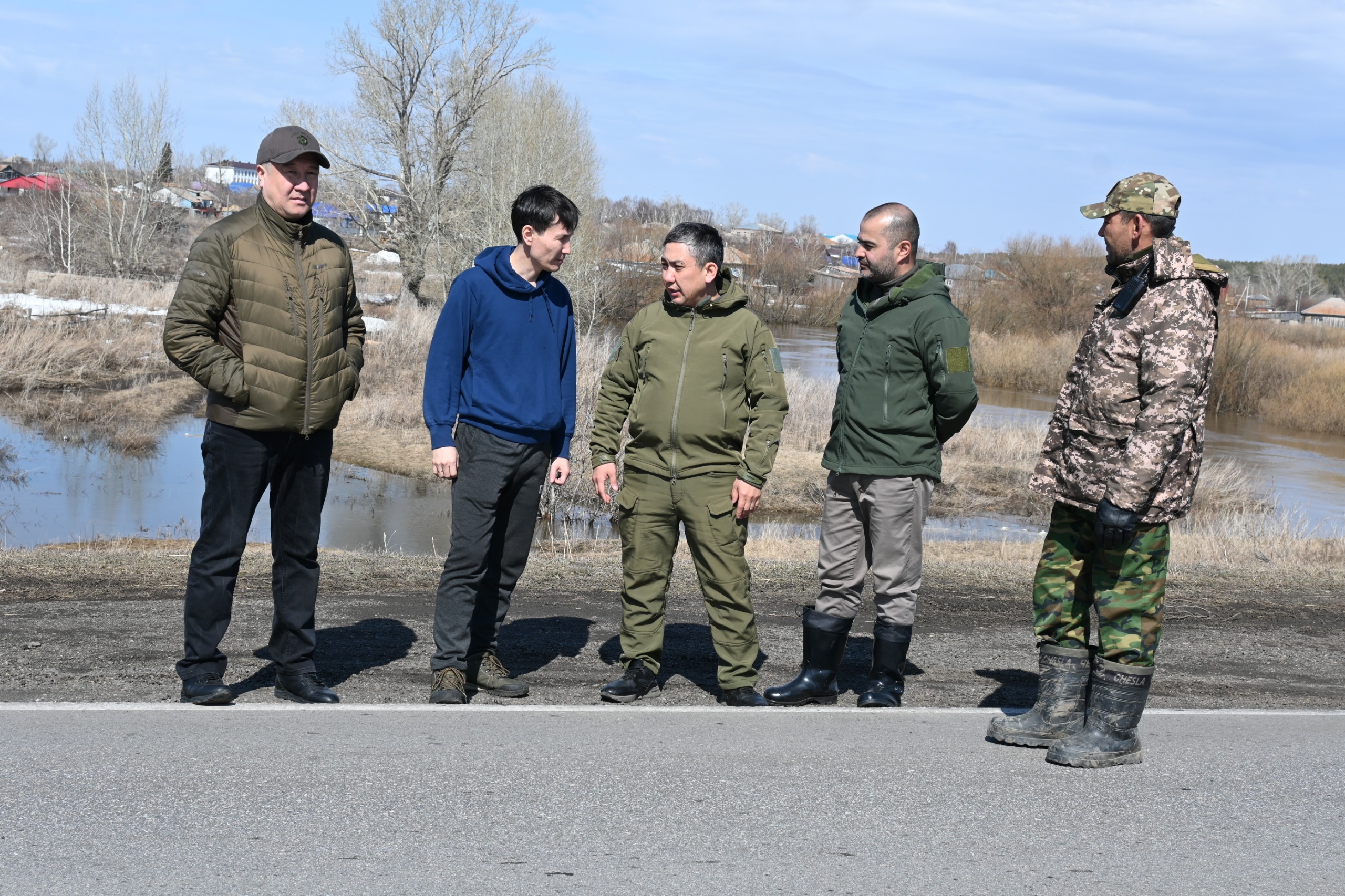 Делегация Сандықтау ауданындағы су тасқыны жағдайын бағалады