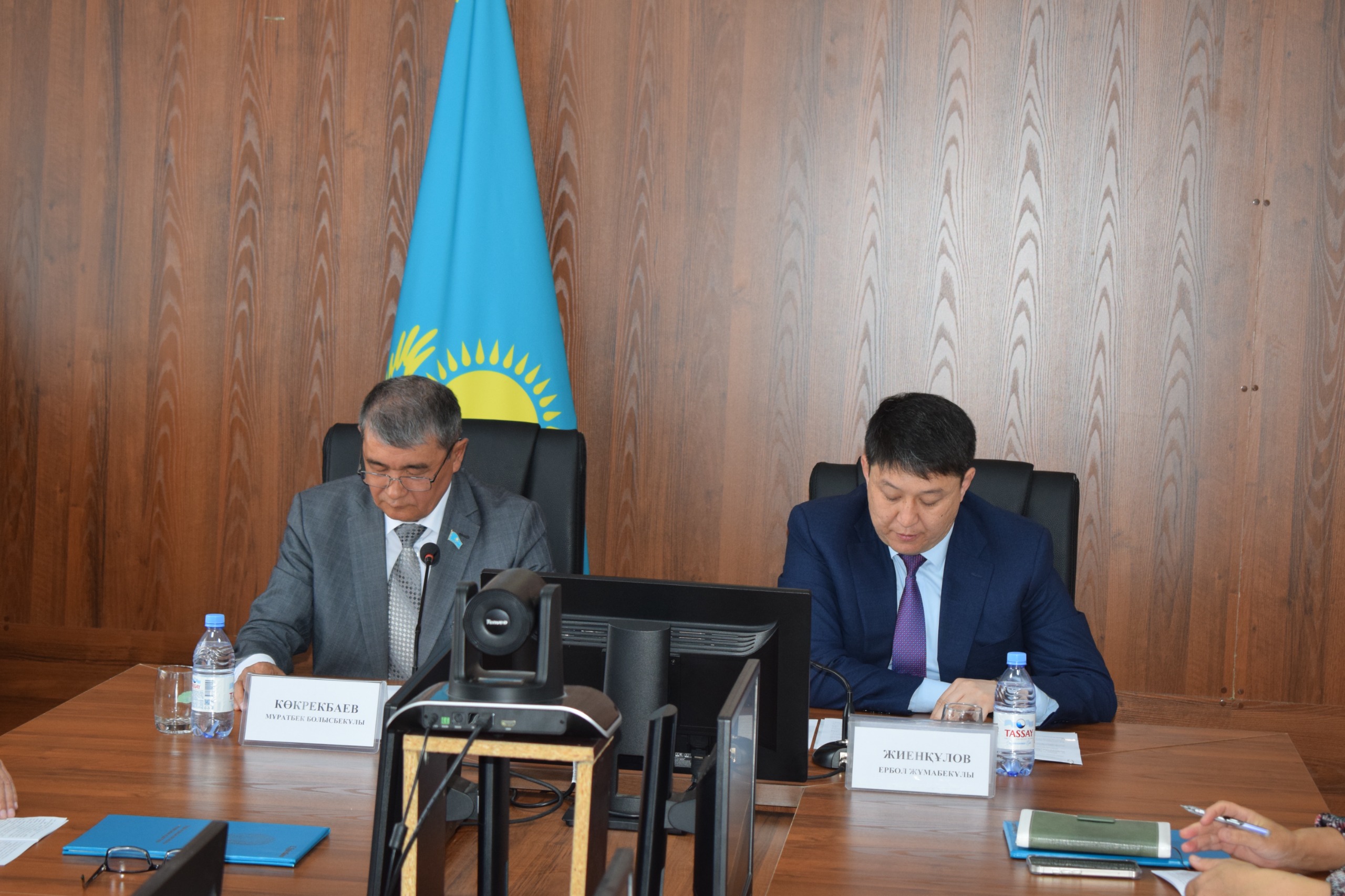 Меркі аудандық мәслихатының кезектен тыс қырық бірінші сессиясы өтті