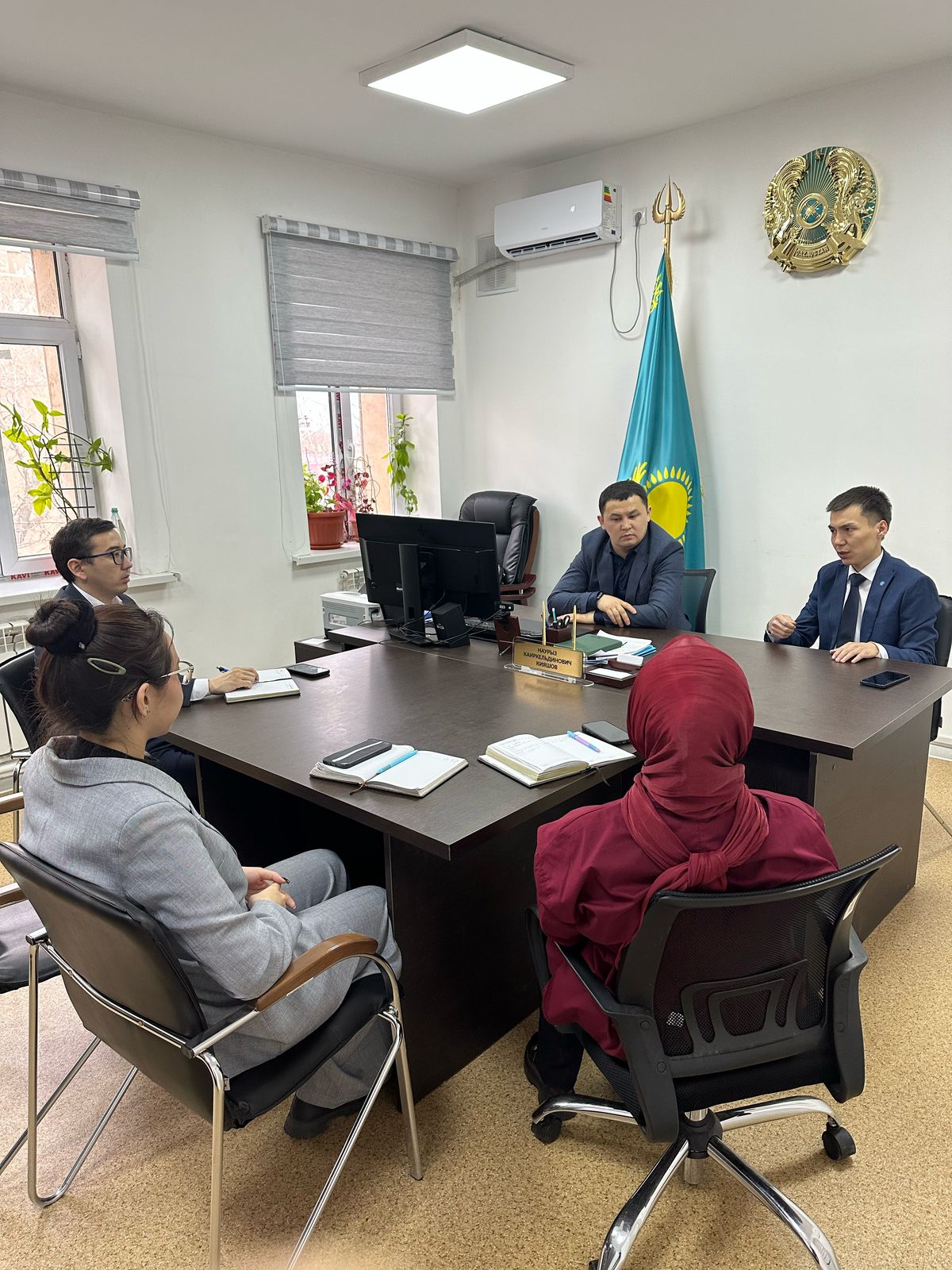 «Заң мен Тәртіп»: Ұлытауда атомдық және энергетикалық қадағалау қызметкерлерімен кездесу өтті