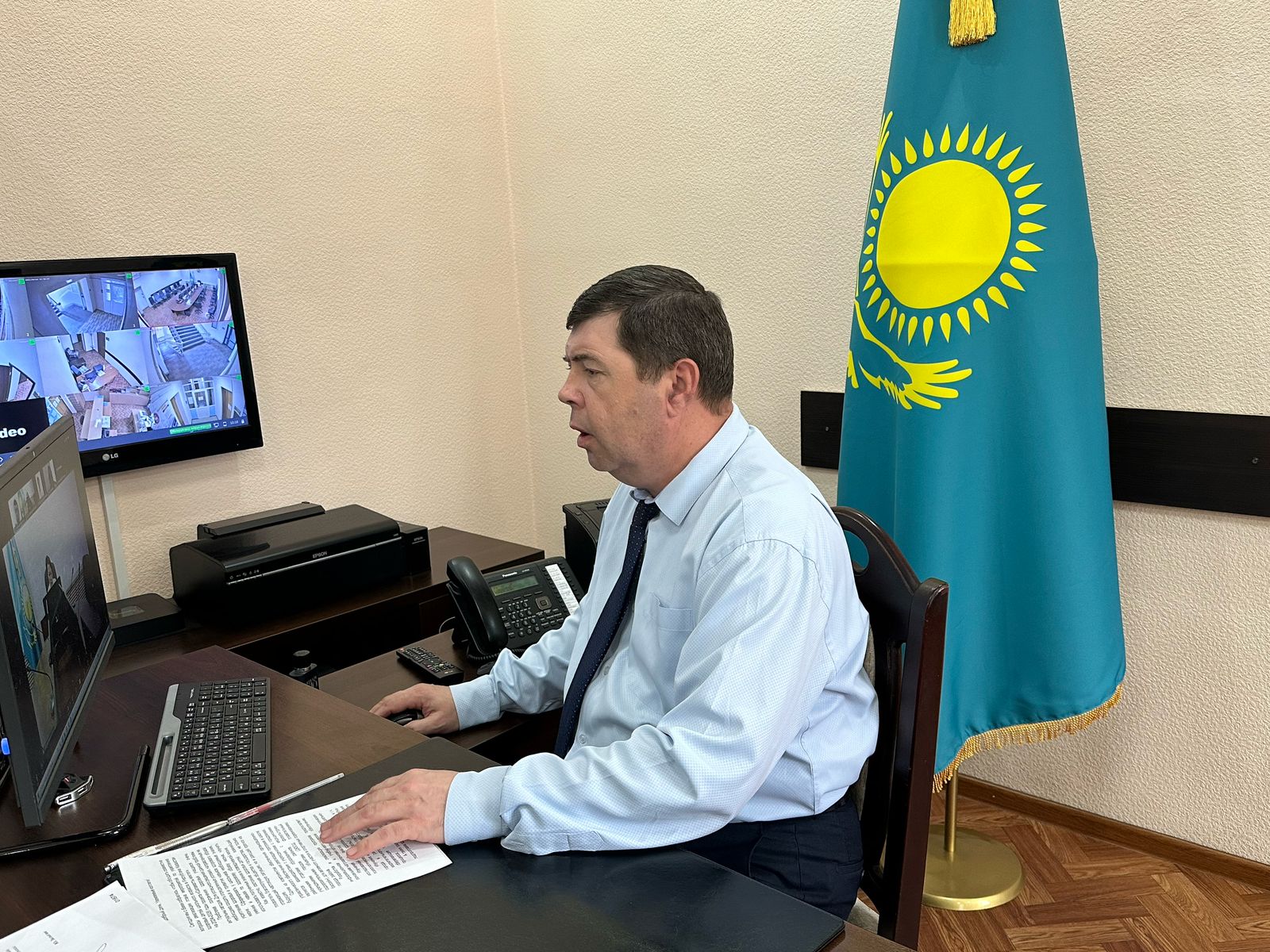 Департаментте "Саламатты мектеп" жобасын іске асыру шеңберінде кеңес өтті