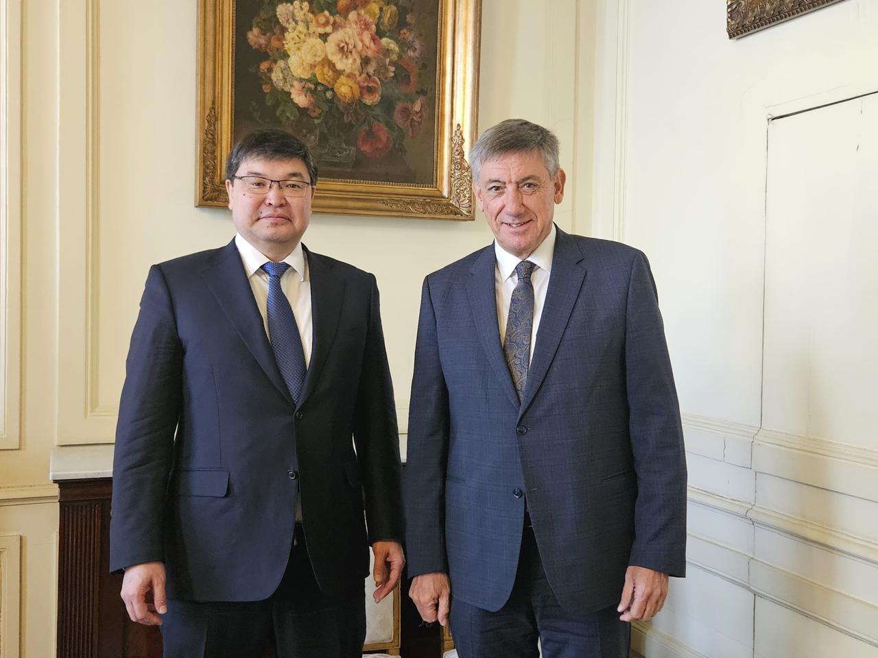 Working visit of the Minister of Finance of the Republic of Kazakhstan, Madi Takiyev, to the Kingdom of Belgium