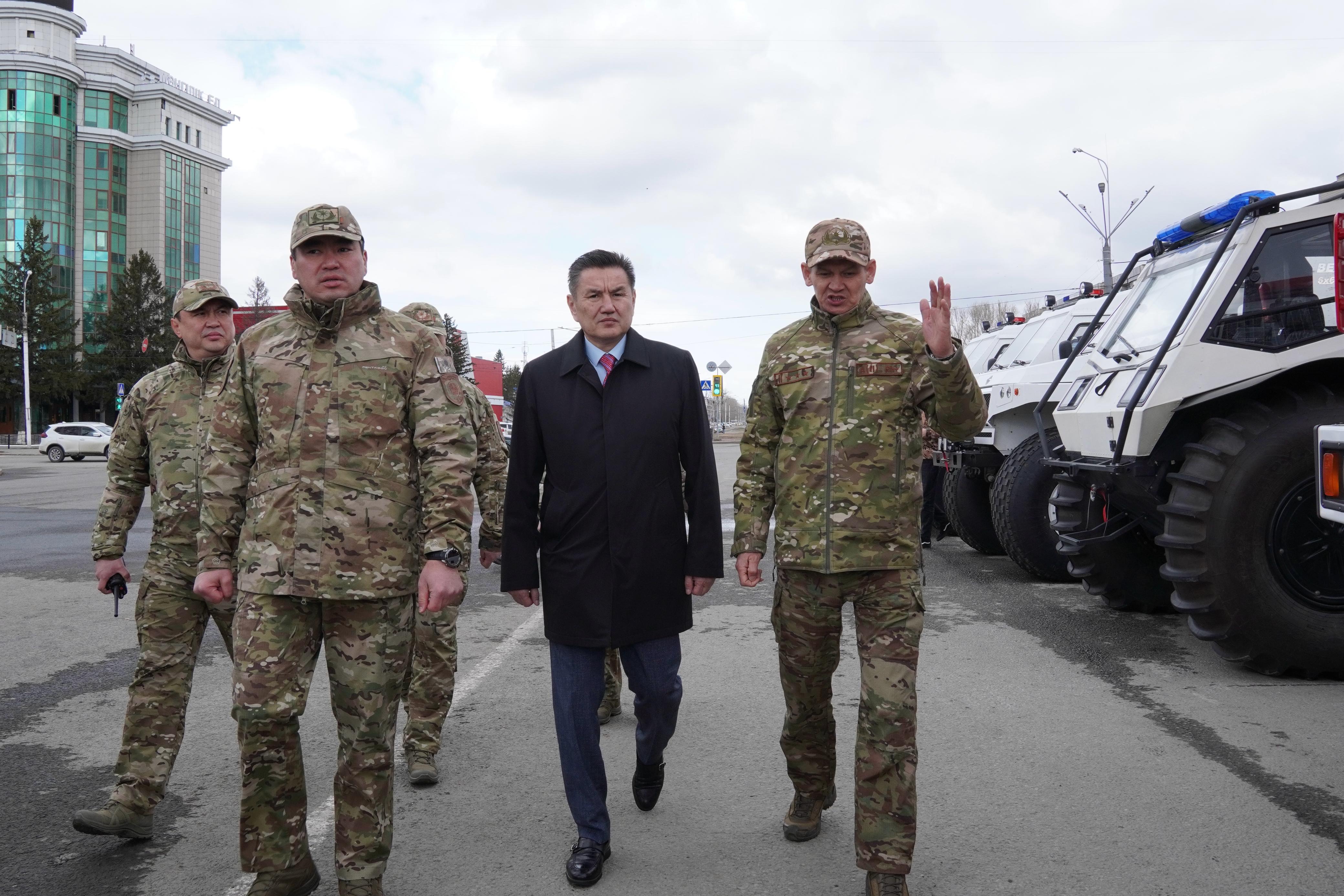 Шығыс Қазақстан облысының құтқарушылары 65 дана жаңа техника алды