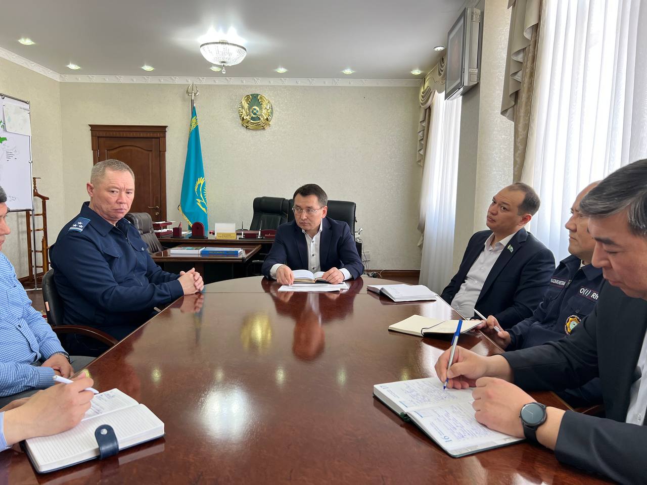 Бүгін қала әкімінің төрағалығымен жедел жиналыс өтті