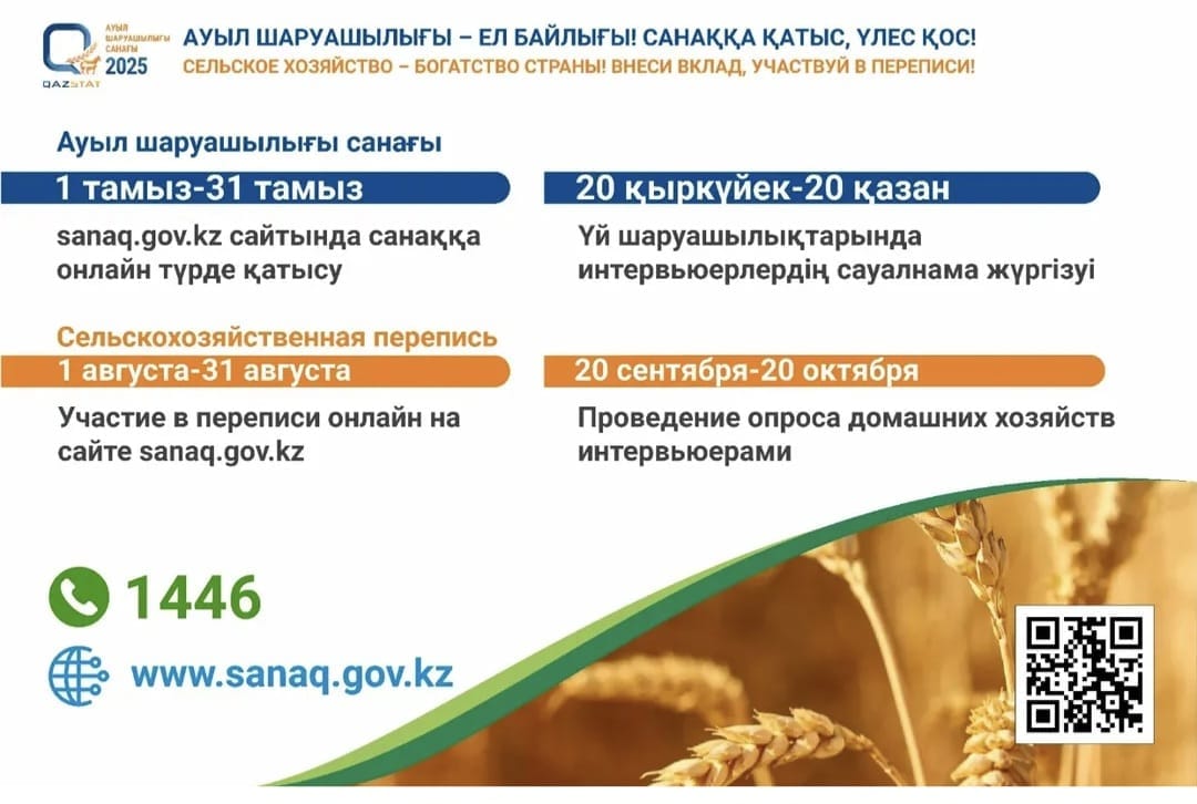 Сельскохозяйственная перепись пройдет: