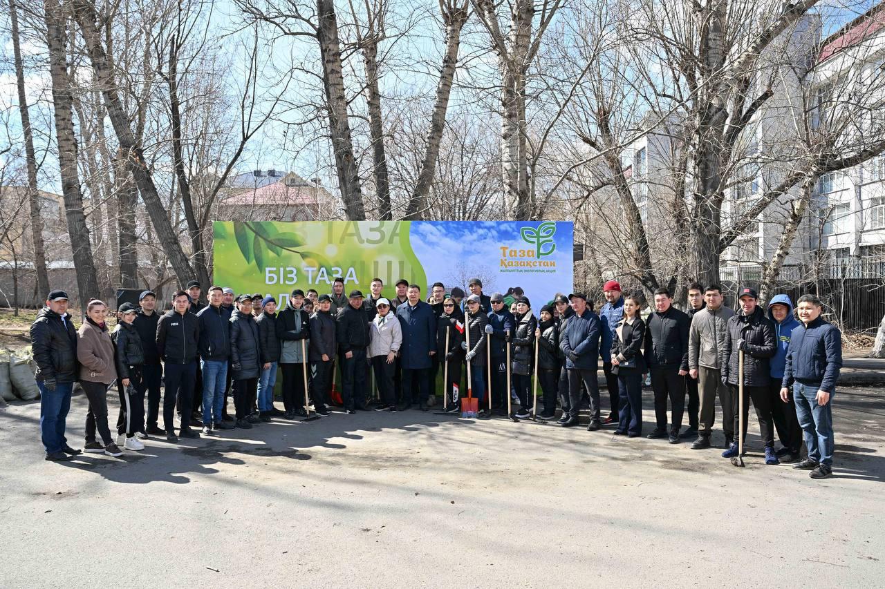 Абай облысында көктемгі сенбілік басталды