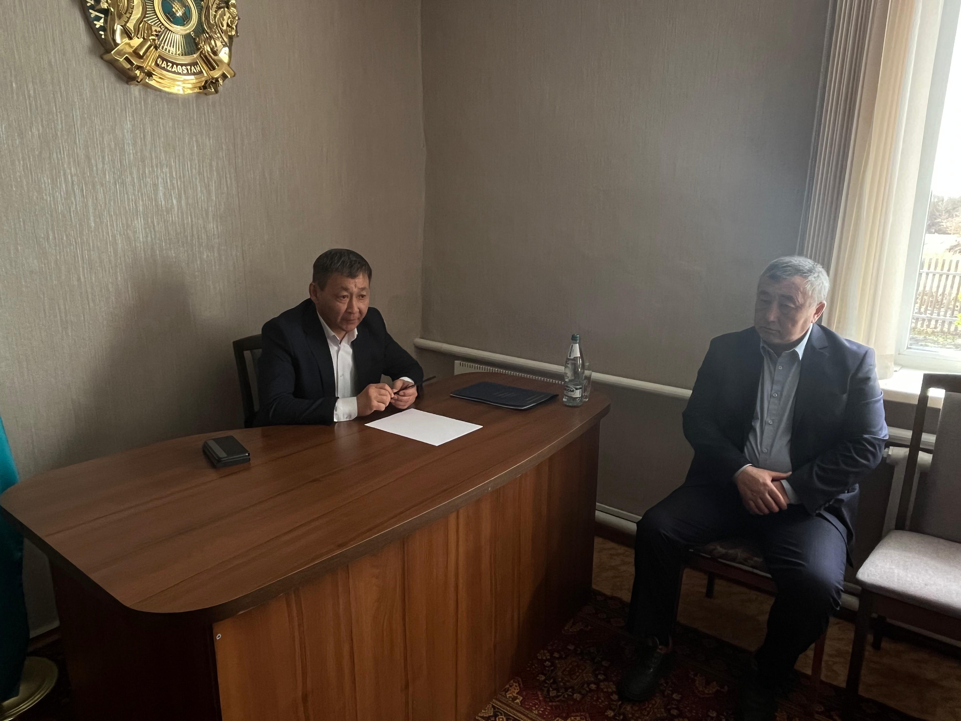 Тайынша ауданының әкімі Донецк ауылының тұрғындарымен кездесті