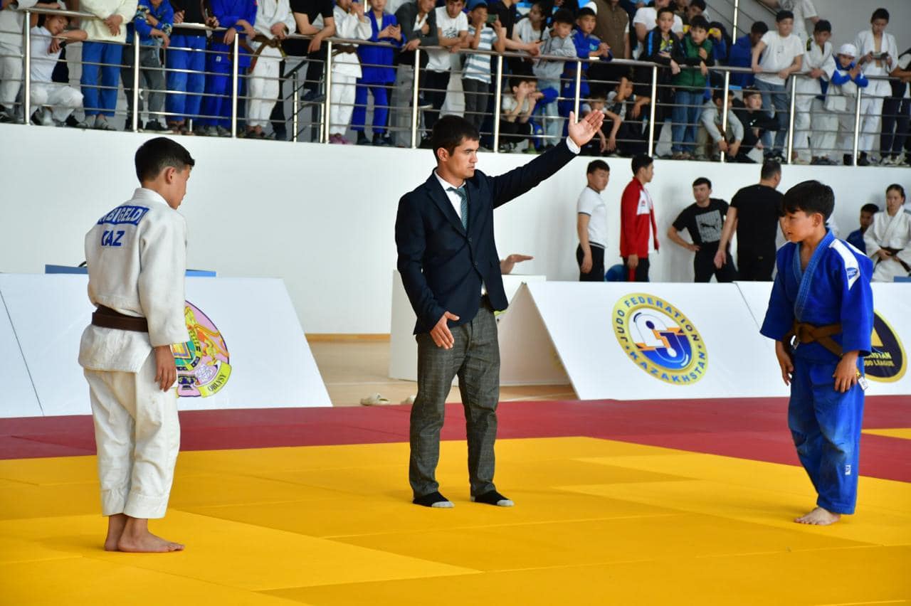 ОРДАБАСЫ АУДАНЫНДА ЖАСӨСПІРІМДЕР АРАСЫНДА ДЗЮДОДАН ТҮРКІСТАН ОБЛЫСЫНЫҢ ЛИГАСЫ ӨТТІ