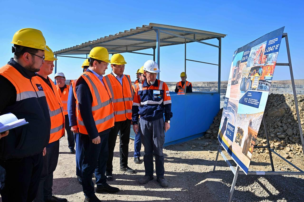 Ақтоғай мыс кенішіне жұмыс сапары