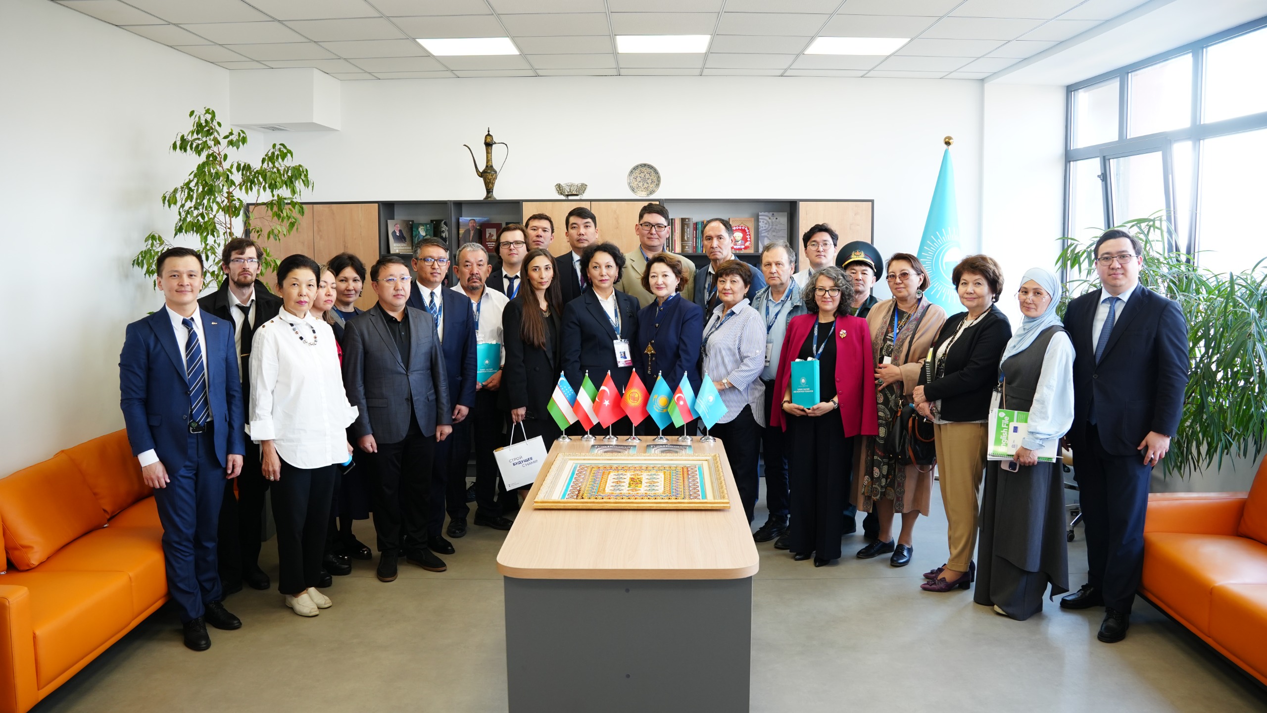 Халықаралық білім беру корпорациясы (ҚазБСҚА) базасында Түркі мәдениеті мен мұрасы орталығы ашылды