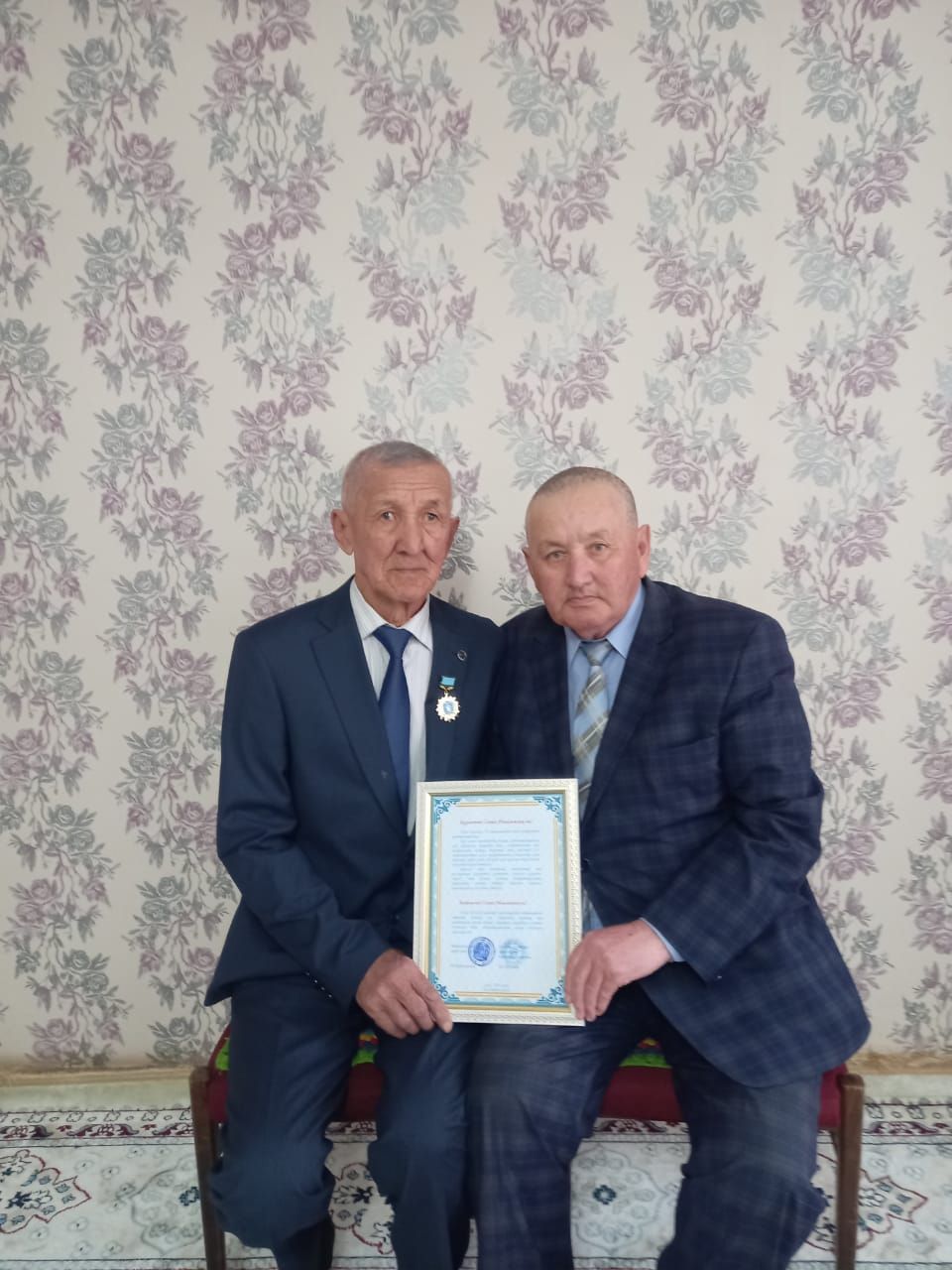 «ҚҰРМЕТТІ АРДАГЕР» ТӨСБЕЛГІСІ ТАҒЫЛДЫ