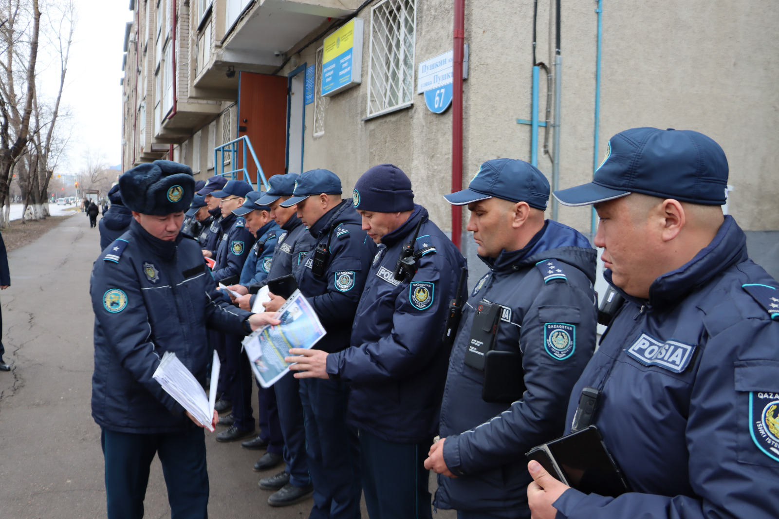 Ауылдық учаскелік инспекторлар қалалық жағдайда біліктіліктерін арттырды