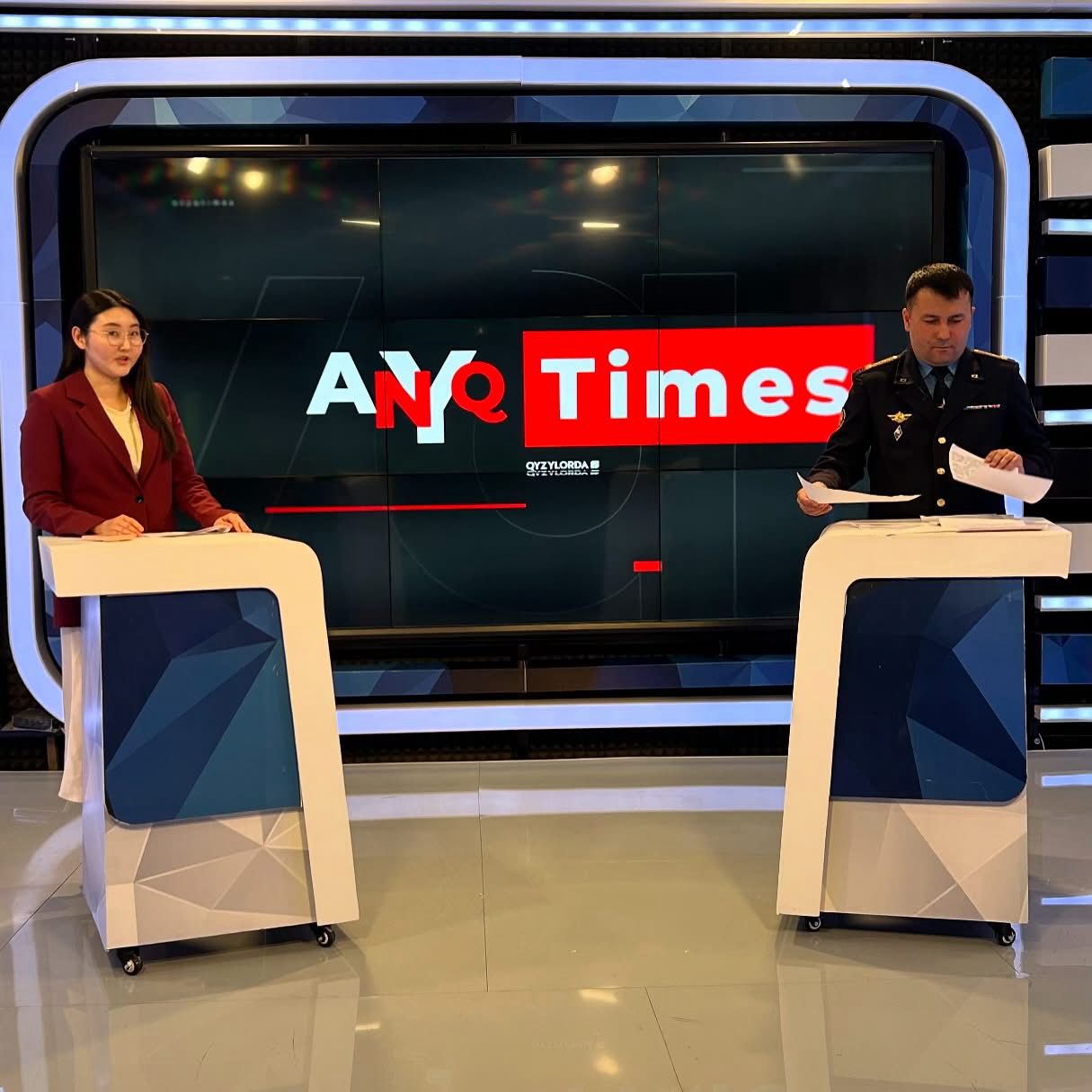 Департаменттің басшылығы тікелей эфирде сұқбат берді