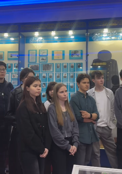 Павлодар облыстық полиция департаментінің мұражайына экскурсия