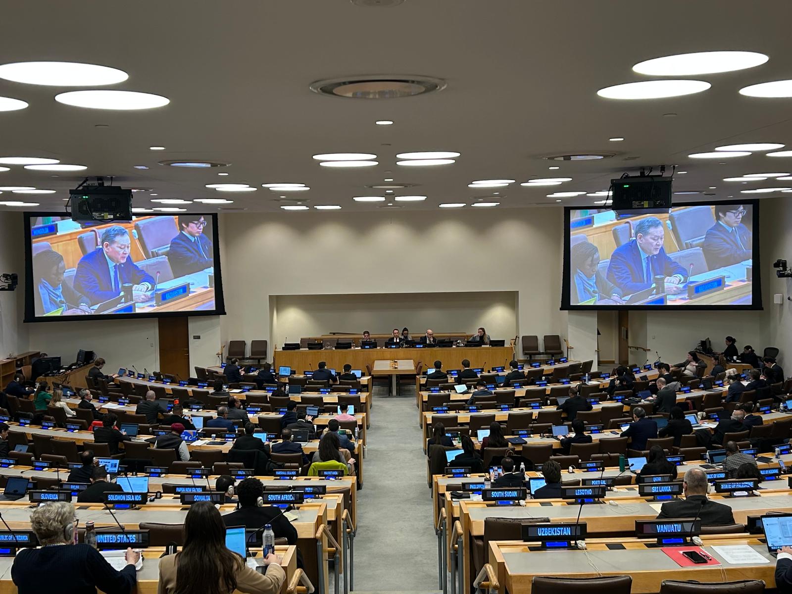 United Nations Disarmament Commission opens 2025 annual session