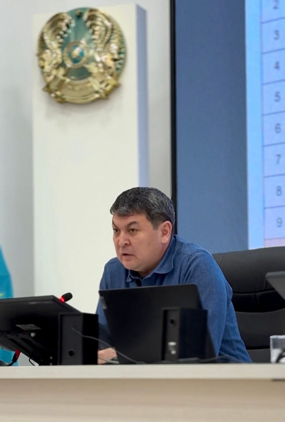 САРЫАҒАШ: КЕЗЕКТІ ШТАБ ОТЫРЫСЫ ӨТТІ