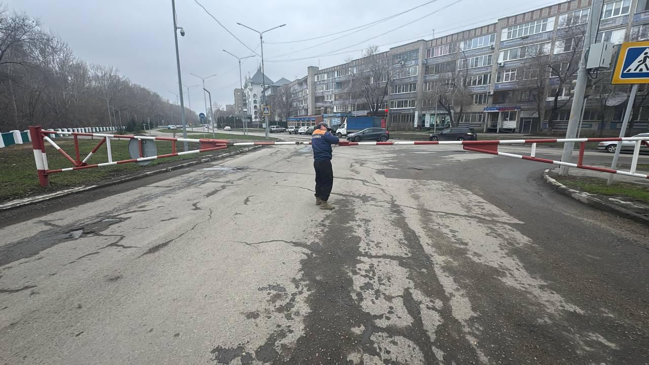 Көпір асты өткелдердің уақытша жабылуы туралы ақпарат