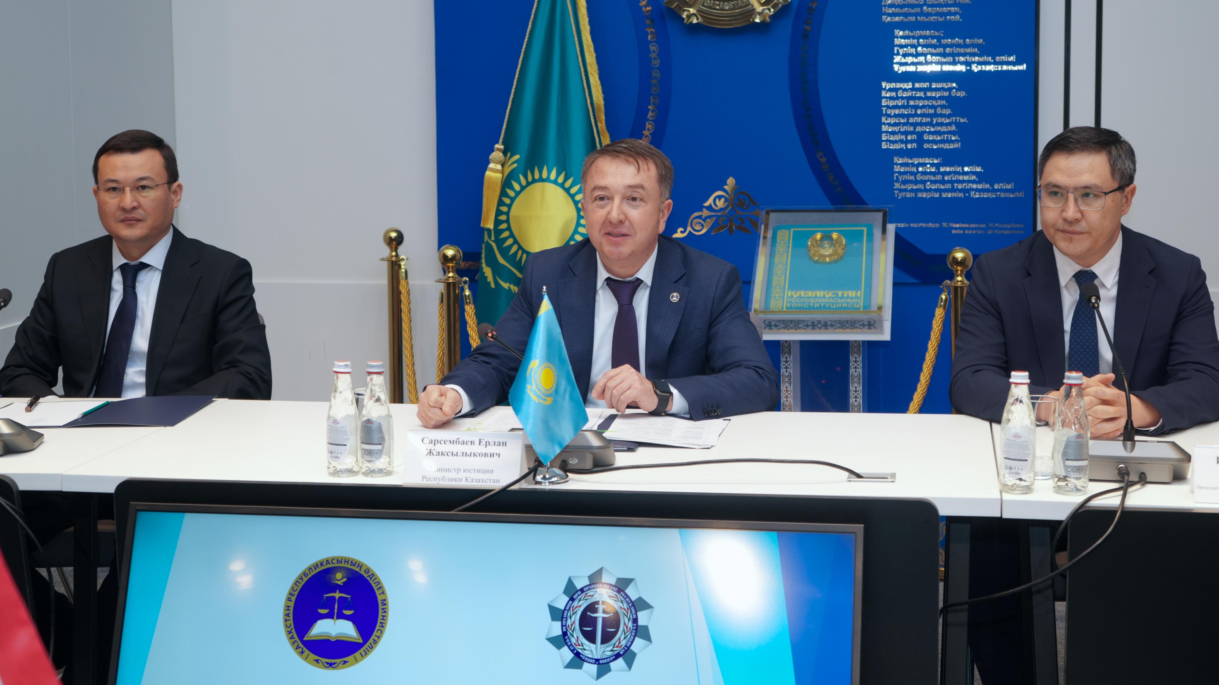 Қазақстан мен Тәжікстан атқарушылық өндіріс саласындағы ынтымақтастықты нығайтатын болады