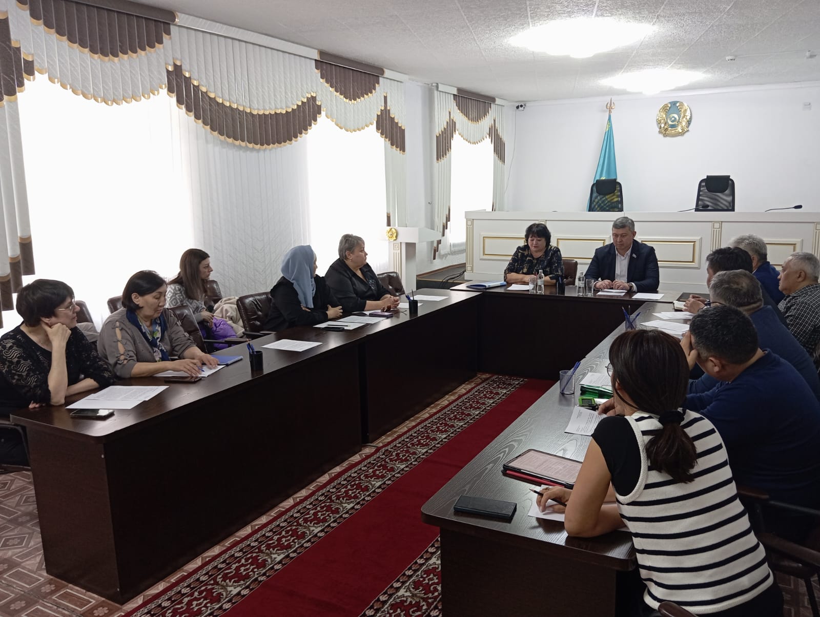 Аудандық Қоғамдық кеңестің отырысы