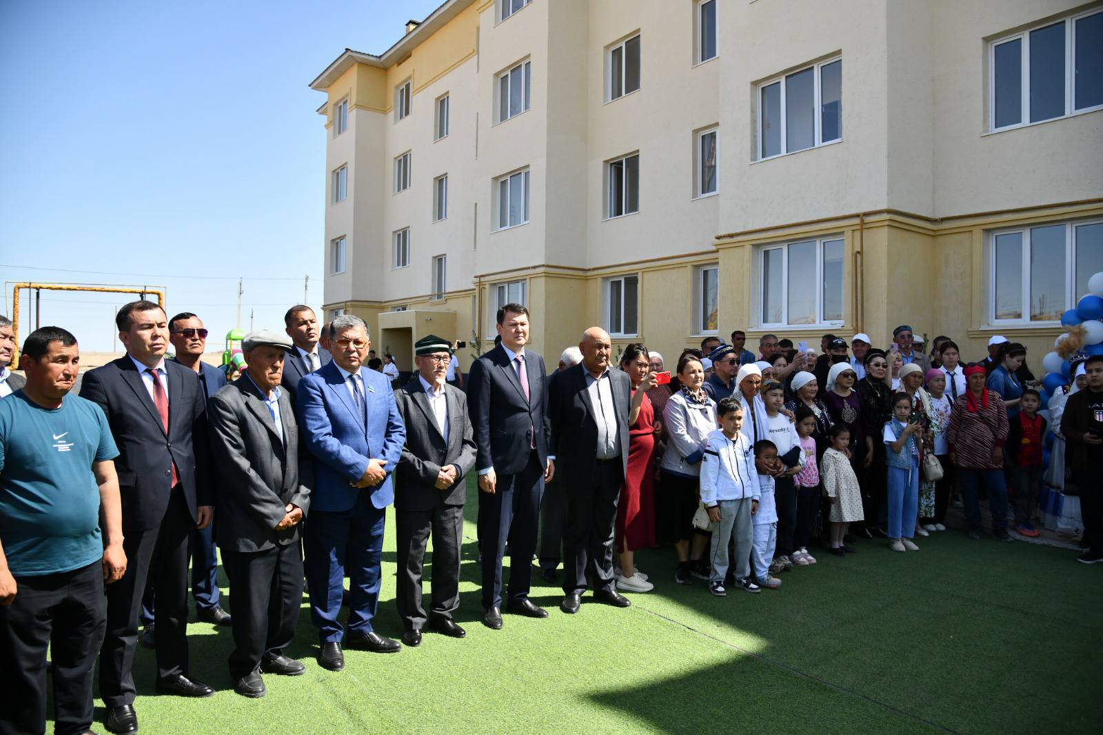 ОТЫРАРДА 50 ОТБАСЫҒА ЖАҢА ПӘТЕР КІЛТІ ТАБЫСТАЛДЫ