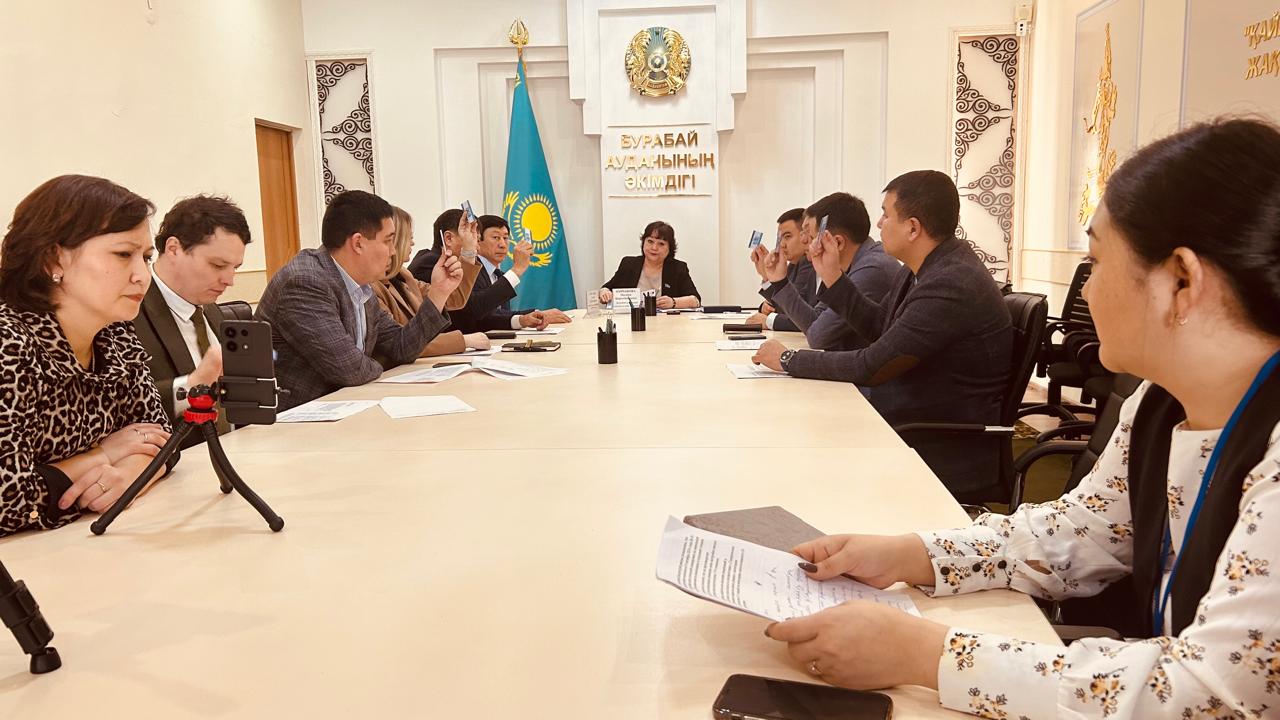Бурабай аудандық мәслихатының ХХІX (кезектен тыс) сессиясы өтті