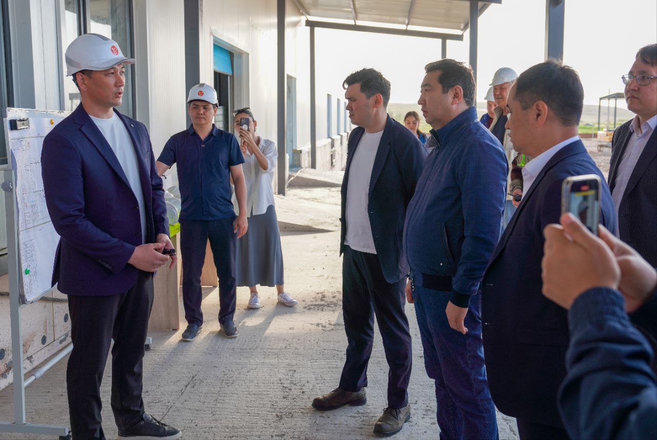 Жамбыл облысында жылына 75 мың тонна құс етін өңдейтін зауыт салынып жатыр