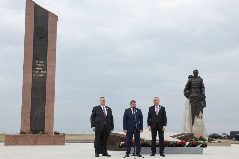 Волгоград облысында қазақстандық жауынгерлерге арналған Мемориал ашылды