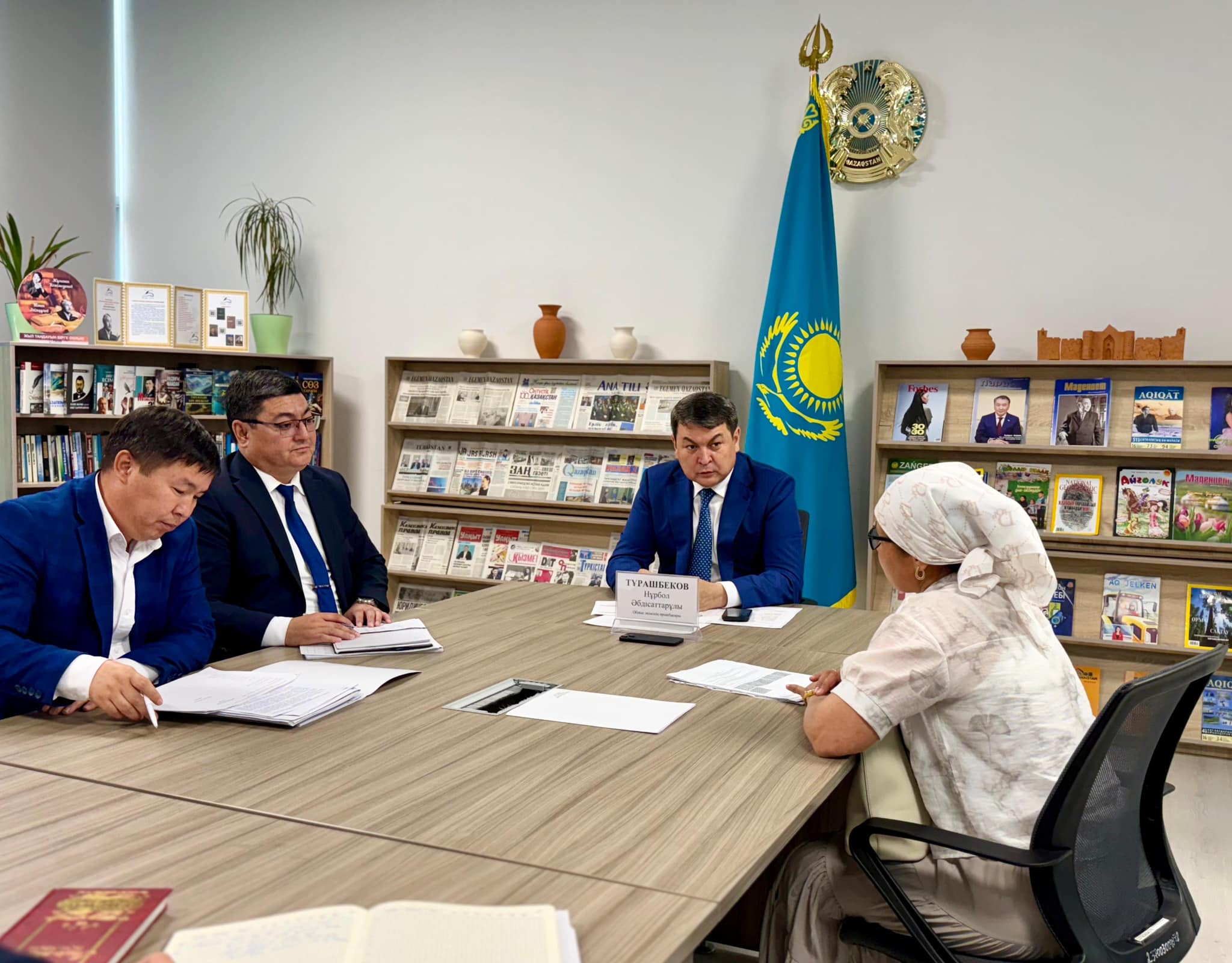 ТҮРКІСТАН: АЗАМАТТАРДЫҢ ӨТІНІШТЕРІ МЕН ҰСЫНЫСТАРЫ ТЫҢДАЛДЫ