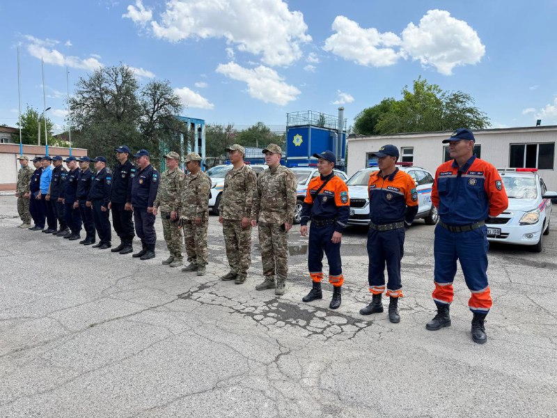 Өрт қауіпсіздігі және судағы қауіпсіздік бойынша құтқарушылармен рейд өтті