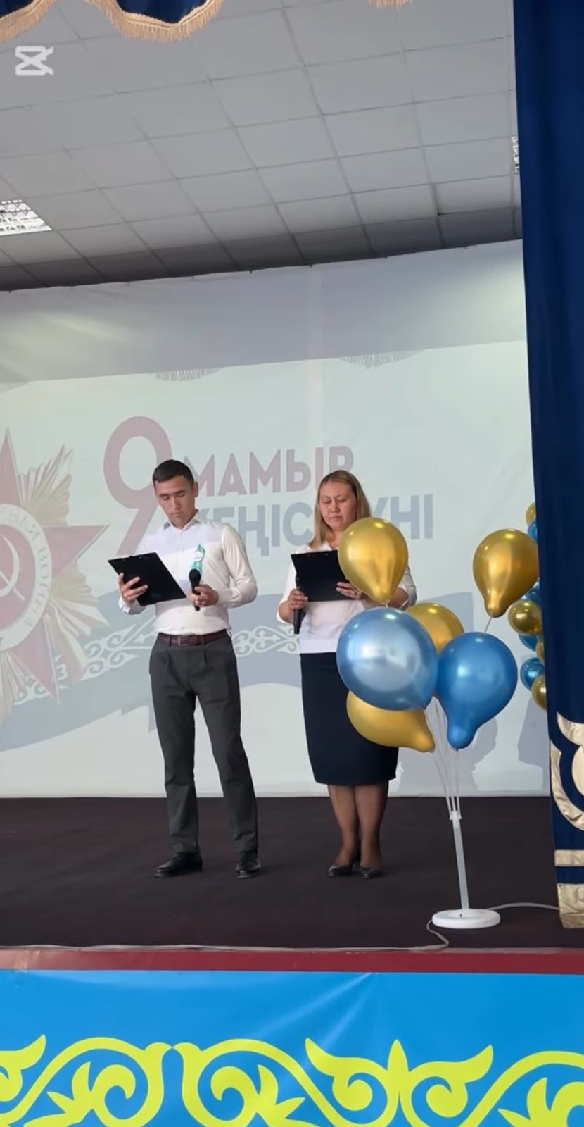 🔹9 мамыр Ұлы Жеңістің 80 жылдығына орай мерекелік концерт өткізілді. Концерт барысында әндер шырқалып, тақырып төңірегінде би биледі. Әлия Молдағұлованың 100 жылдығы да аталып өтті.
