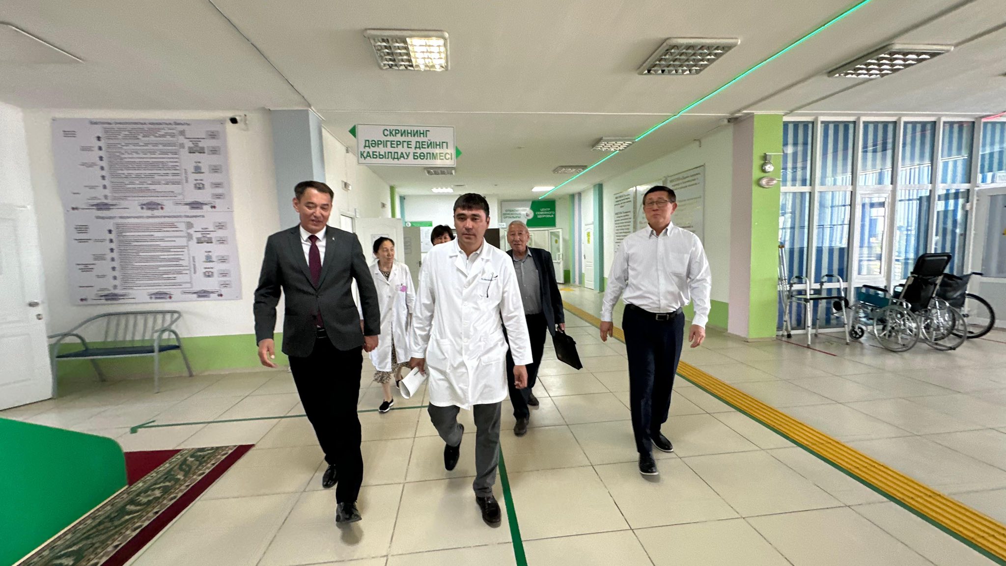 Облыстың жетекші онкологтары Жамбыл және Байзақ аудандарында болды