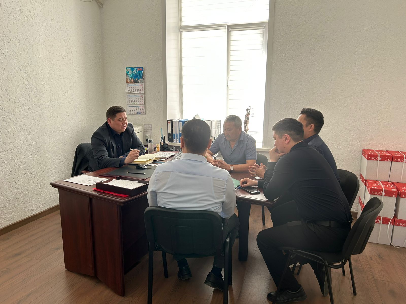 Тобыл-Торғай бассейндік инспекциясының басшысы инспекторларға түсіндіру жұмыстарын жүргізді