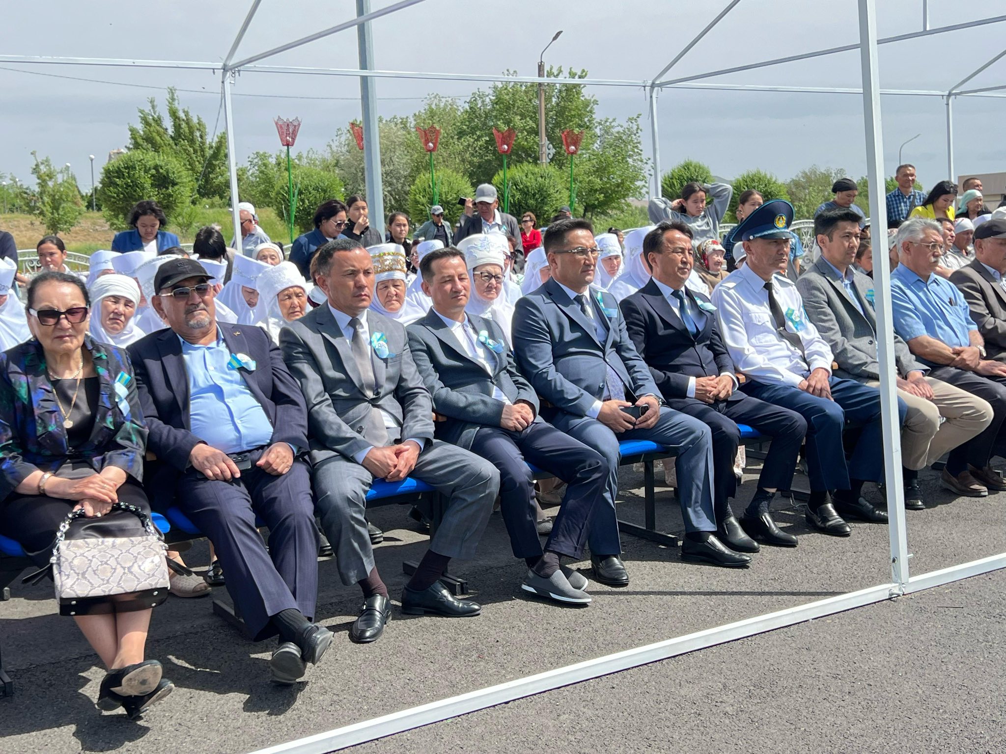 ЖЕҢІС МЕРЕКЕСІНЕ ОРАЙ САЛТАНАТТЫ ШАРА ӨТТІ