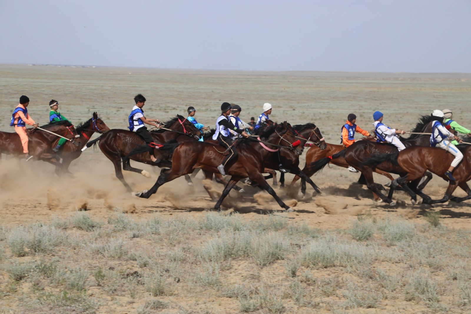 Жеңістің 80 жылдығына орай облыстық ат бәйгесі өтті