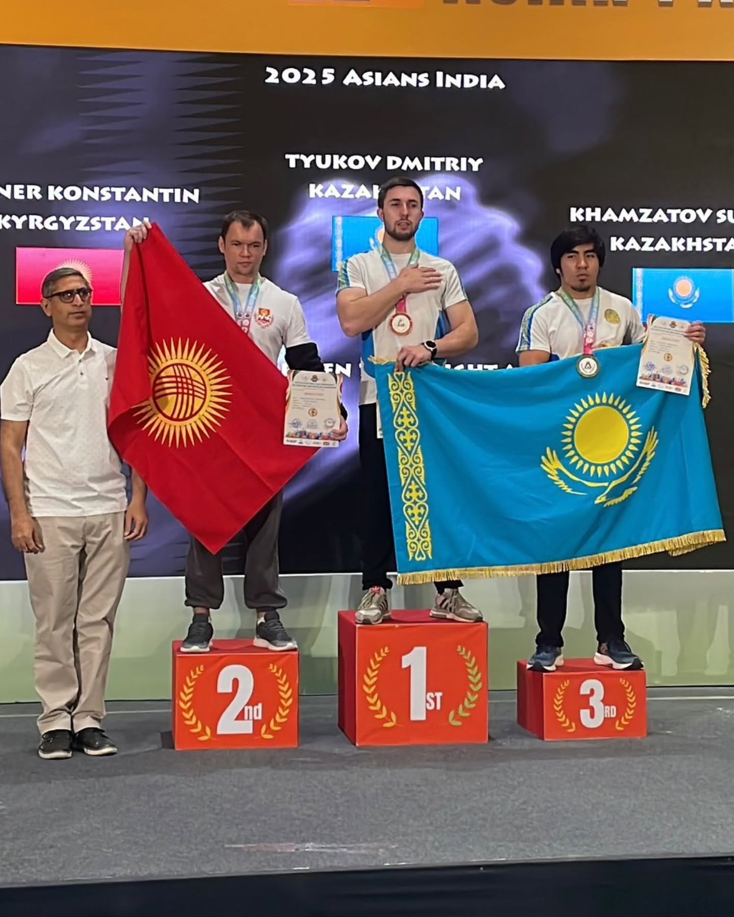 Үндістанда армрестлингтен Азия чемпионаты өтті