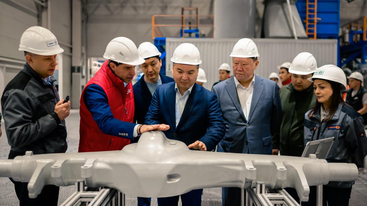 Ерсайын Нағаспаев Қостанай облысының өнеркәсіптік әлеуетімен танысты