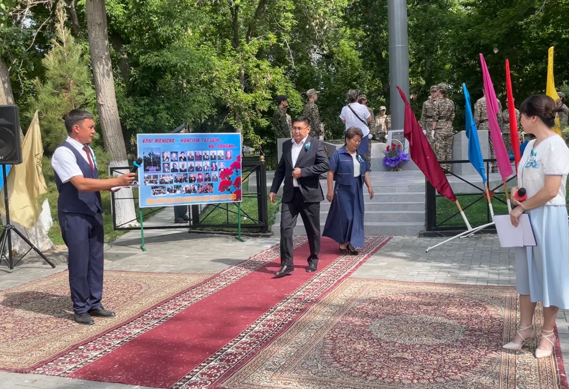 Ескелді ауылдық округінде Жеңістің 80 жылдығы салтанатты түрде аталып өтті.