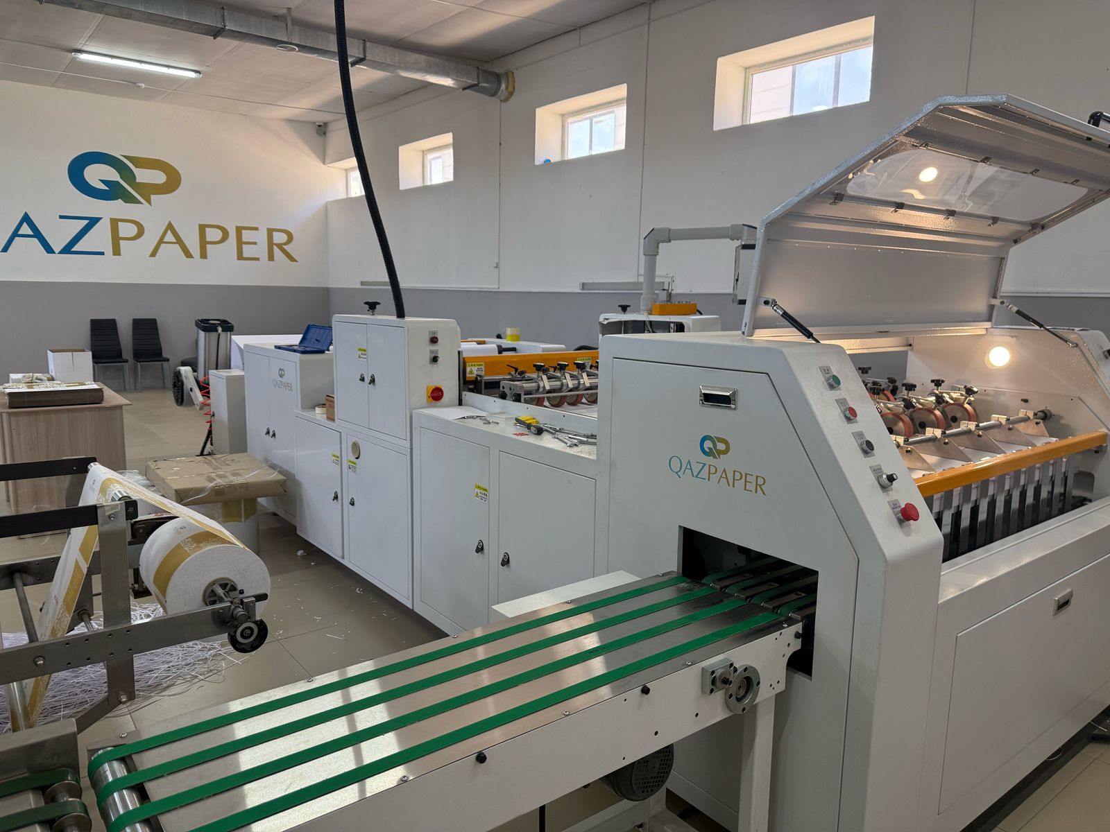Ақтөбеде кеңсе қағазын өндіретін жаңа кәсіпорын іске қосылды