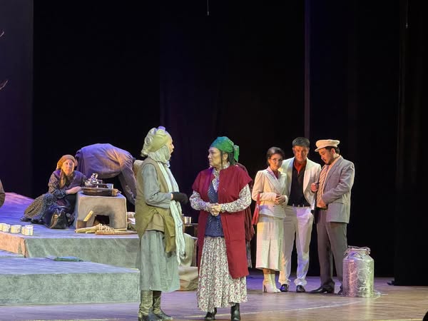 ТҮРКІСТАН ТЕАТРЫНДА «МӘҢГІЛІК БАЛА БЕЙНЕ» ҚОЙЫЛЫМЫ САХНАЛАНДЫ